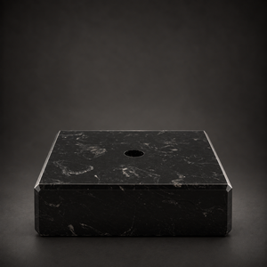 Marmer zwart 100×100×30mm