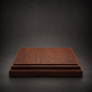 Mahonie hout 120×120×20mm