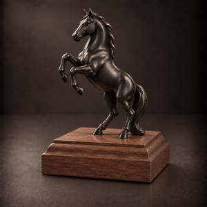 Donkerbronzen finish